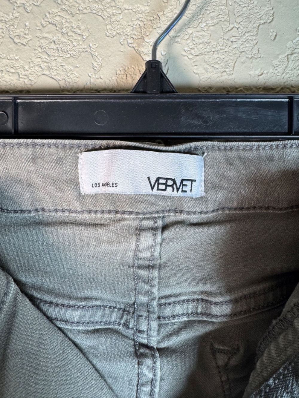 Vervet Gray Mid Rise Skinny Jeans Size 30 Stretch Denim Pants - Picture 7 of 15